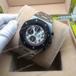 Audemars Piguet Replica Watch Stainless Steel Chronograph Brown Version
